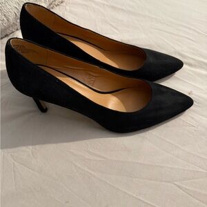 Jcrew  Black Women's Pumps- Suede- 9